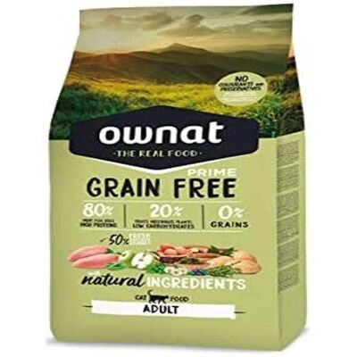 Ownat Grain Free Prime Gato Adulto 8kg - Ração para gatos Ownat Grain Free Prime Gato Adulto 8kg - Ração para gatos