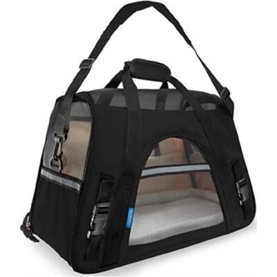 Transportín Fly Negro - Transportadora para Perros y Gatos Transportín Fly Negro - Transportadora para Perros y Gatos