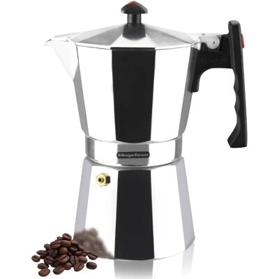 Magefesa Colombia Kaffeemaschine - 12 Tassen Aluminium Magefesa Colombia Kaffeemaschine - 12 Tassen Aluminium