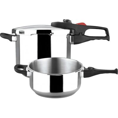 Magefesa - D221200 - 6L - 3L - Juego de ollas a presión Magefesa - D221200 - 6L - 3L - Juego de ollas a presión