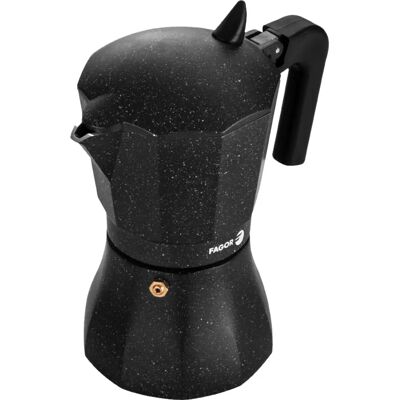 Fagor Tiramisu Aluminium Italienische Kaffeemaschine - 12 Tassen Fagor Tiramisu Aluminium Italienische Kaffeemaschine - 12 Tassen