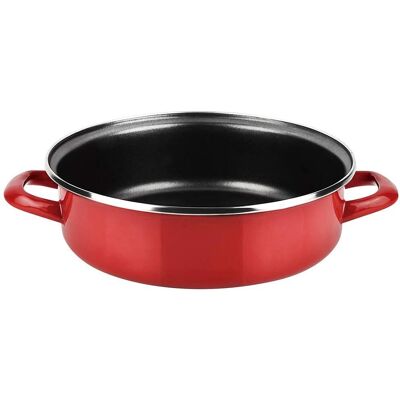 Fagor Optimax Rote Emaillierte Stahl Lunchbox - Lebensmittelaufbewahrung Fagor Optimax Rote Emaillierte Stahl Lunchbox - Lebensmittelaufbewahrung