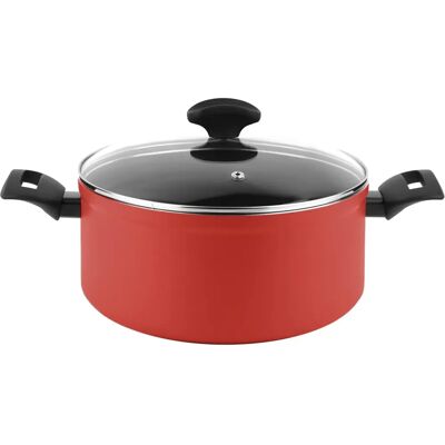 FAGOR Maxima Red Aluminium Topf - Antihaft, Induktion, 20cm FAGOR Maxima Red Aluminium Topf - Antihaft, Induktion, 20cm