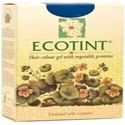Ecotint Schwarze Haartönung - Haarfarbe, Schwarz, Ohne Ammoniak Ecotint Schwarze Haartönung - Haarfarbe, Schwarz, Ohne Ammoniak