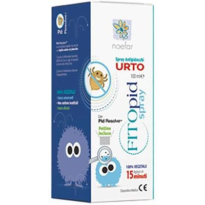NOEFAR Fitopid Anti-Kopflaus-Spray - 100ml mit Stahlkamm NOEFAR Fitopid Anti-Kopflaus-Spray - 100ml mit Stahlkamm