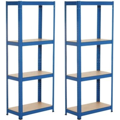 7H Seven House - Metallregal - Blau - Max 240kg 7H Seven House - Metallregal - Blau - Max 240kg