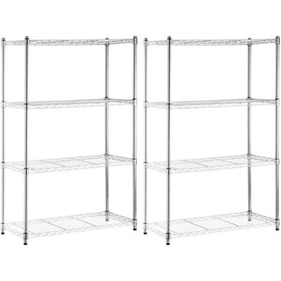 Estanterías Metálicas Thinia Home - 4 Baldas - 320Kg Máximo Estanterías Metálicas Thinia Home - 4 Baldas - 320Kg Máximo