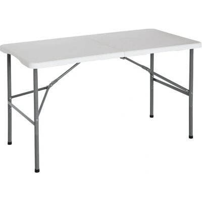 Thinia Home - Mesa Plegable 122cm - Resistente al Tiempo Thinia Home - Mesa Plegable 122cm - Resistente al Tiempo