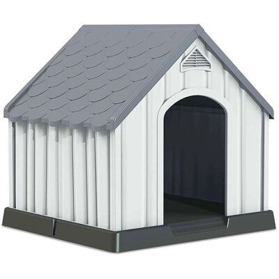 Thinia Home Caseta de Resina 92x87x91cm - Casa para Perros Thinia Home Caseta de Resina 92x87x91cm - Casa para Perros