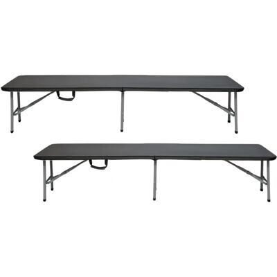 Thinia Home - Bancos Plegables - 180x30x43cm Thinia Home - Bancos Plegables - 180x30x43cm