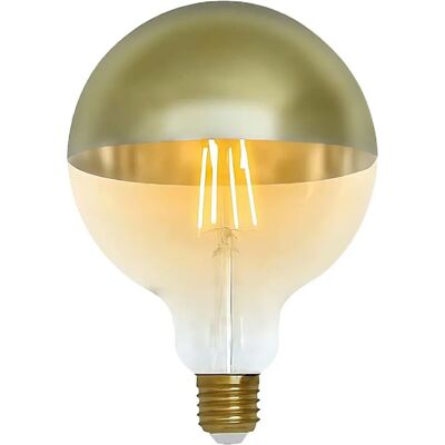 Lampadina LED Globo G120 Oro Vintage - Illuminazione Decorativa Lampadina LED Globo G120 Oro Vintage - Illuminazione Decorativa