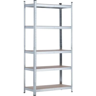Estantería Modular Galvanizada 7H Seven House - 875kg - Ajustable Estantería Modular Galvanizada 7H Seven House - 875kg - Ajustable