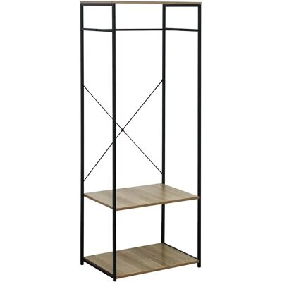 7house - Perchero de Metal y Madera 167x60x40.4cm - Perchero 7house - Perchero de Metal y Madera 167x60x40.4cm - Perchero