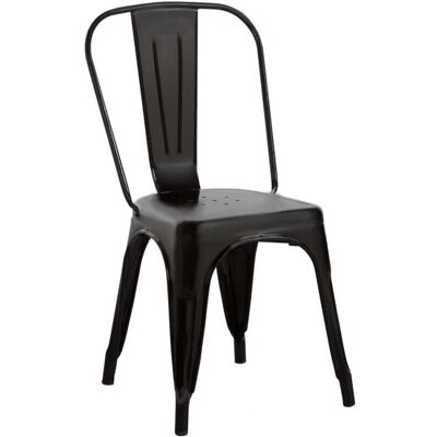 Silla Industrial Thinia Home - 45x51x84.5cm Negro - Silla Silla Industrial Thinia Home - 45x51x84.5cm Negro - Silla