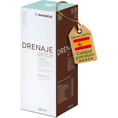 Naturcid Detox - Pérdida de grasa, Tránsito intestinal, Digestión - 250ml Naturcid Detox - Pérdida de grasa, Tránsito intestinal, Digestión - 250ml