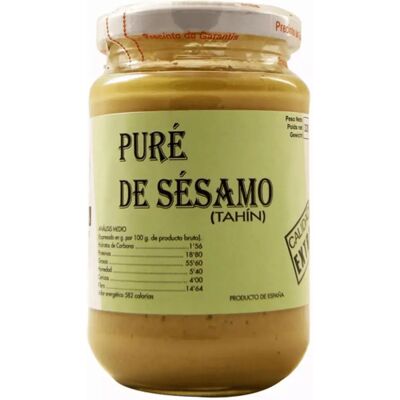 Sain Tahini - Pasta de sésamo sin sal - Crema nutritiva Sain Tahini - Pasta de sésamo sin sal - Crema nutritiva