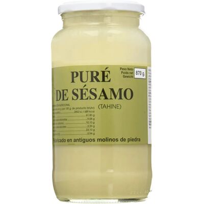 Puré de Sésamo Sain 870 g - Nutritivo Sin Gluten Tahín Puré de Sésamo Sain 870 g - Nutritivo Sin Gluten Tahín