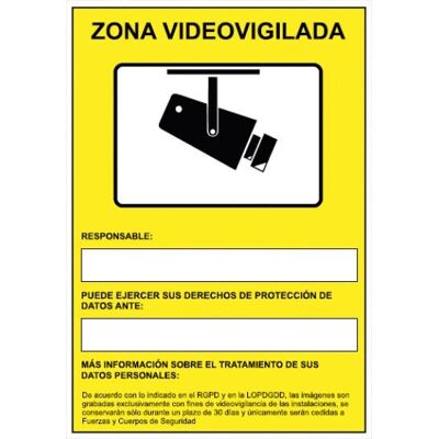 Archivo 2000 Modell 6172-09 AM Schild - Außenwarnschild Archivo 2000 Modell 6172-09 AM Schild - Außenwarnschild