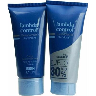 Dúo de Desodorante de Crema Isdin Lambda Control Intense 48h Dúo de Desodorante de Crema Isdin Lambda Control Intense 48h