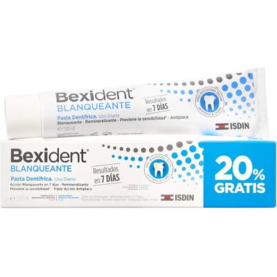 Pasta blanqueadora Isdin Bexident - Unisex - 125ml Pasta blanqueadora Isdin Bexident - Unisex - 125ml