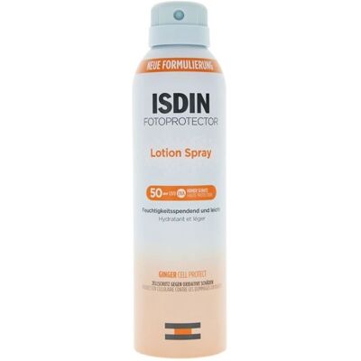 Isdin SPF50 Lotion Spray Zonnebrandcrème voor Lichaam - 250ml Isdin SPF50 Lotion Spray Zonnebrandcrème voor Lichaam - 250ml