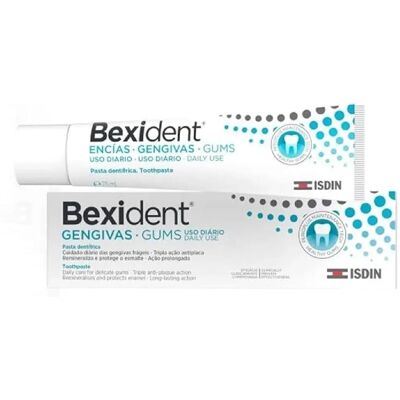 ISDIN Bexident Gums Pasta de Uso Diario - Encías Sensibles, 75ml ISDIN Bexident Gums Pasta de Uso Diario - Encías Sensibles, 75ml