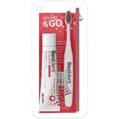 Kit de pasta de dente e escova de dentes Bexident Anticaries Kit de pasta de dente e escova de dentes Bexident Anticaries