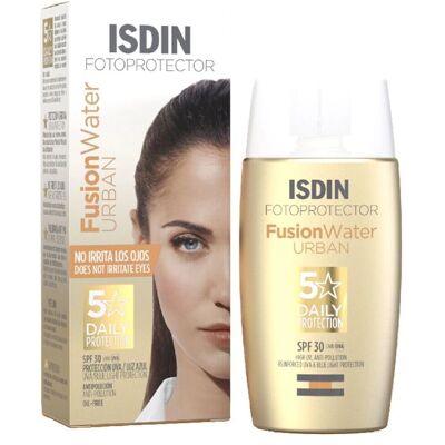 Isdin Fusion Water Urban SPF 30 - Crema Solare Isdin Fusion Water Urban SPF 30 - Crema Solare