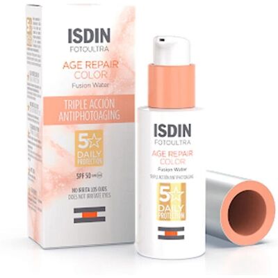 Isdin FotoUltra Age Repair Color SPF 50+ (50ml) - Publicité Isdin FotoUltra Age Repair Color SPF 50+ (50ml) - Publicité