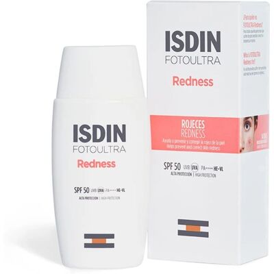 Isdin Fotoultra Redness SPF50 - Protezione solare contro arrossamenti Isdin Fotoultra Redness SPF50 - Protezione solare contro arrossamenti