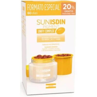 ISDIN Sunisdin Pigment Unify Complex Capsules - Skin Protection & Brightening ISDIN Sunisdin Pigment Unify Complex Capsules - Skin Protection & Brightening