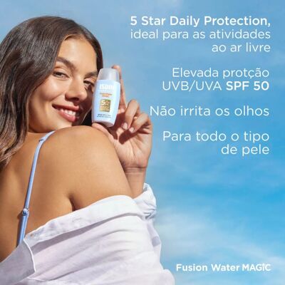 Isdin Fusion Water Magic SPF50 - Sunscreen for Face Isdin Fusion Water Magic SPF50 - Sunscreen for Face