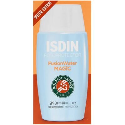 Isdin Fusion Water SPF50 Édition Limitée Crème Solaire - 50 ml - Publicité Isdin Fusion Water SPF50 Édition Limitée Crème Solaire - 50 ml - Publicité