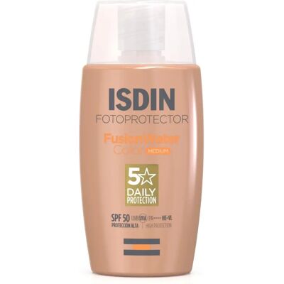 Protetor solar Fusion Water Medium SPF50+ com cor para pele oleosa/mista Protetor solar Fusion Water Medium SPF50+ com cor para pele oleosa/mista