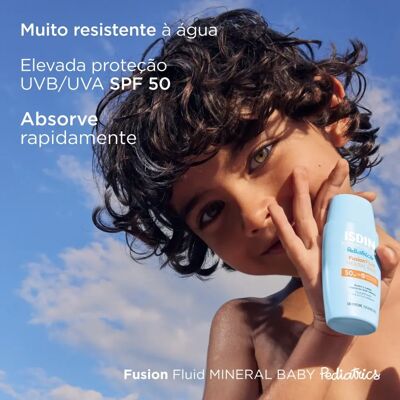 Isdin Mineral Baby Protetor solar SPF50 - Protetor solar Isdin Mineral Baby Protetor solar SPF50 - Protetor solar