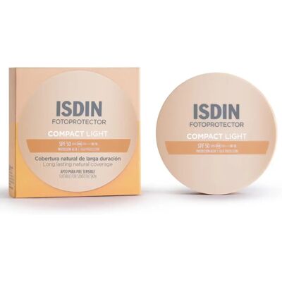 ISDIN Fotoprotector Kompakt Licht SPF50 - Sonnenschutz Kompakt ISDIN Fotoprotector Kompakt Licht SPF50 - Sonnenschutz Kompakt