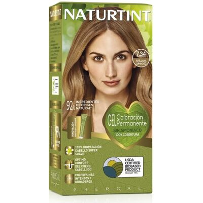 Naturtint 7.34 Haselnuss Ammoniakfreie Haarfarbe - Haarfarbe Naturtint 7.34 Haselnuss Ammoniakfreie Haarfarbe - Haarfarbe