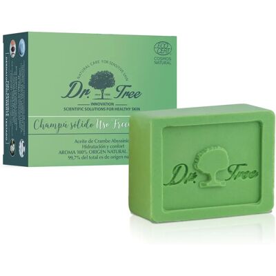 Dr. Tree Crambe Abyssinica 2-in-1 Festes Shampoo 75g - Haarpflege Dr. Tree Crambe Abyssinica 2-in-1 Festes Shampoo 75g - Haarpflege