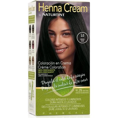 Naturtint Henna Creme Model 1.0 - Schwarz - Haarfarbe Creme Naturtint Henna Creme Model 1.0 - Schwarz - Haarfarbe Creme