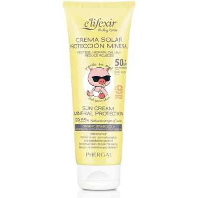 E'lifexir Baby Care Mineral Sonnencreme SPF 50 - Sonnenschutz E'lifexir Baby Care Mineral Sonnencreme SPF 50 - Sonnenschutz
