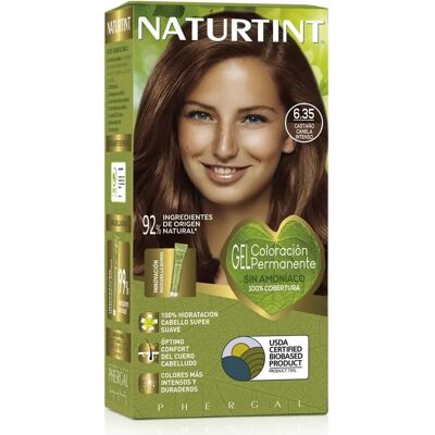 Naturtint 6.35 Castaño Canela Intenso Ammoniakfrei Haarfarbe Naturtint 6.35 Castaño Canela Intenso Ammoniakfrei Haarfarbe