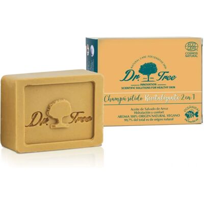 Dr. Tree Champú sólido revitalizante 75 g Dr. Tree Champú sólido revitalizante 75 g