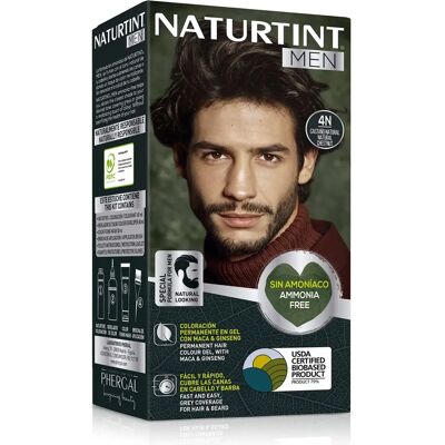 Naturtint Men Coloration Permanente Castaño Naturel - 170ml Naturtint Men Coloration Permanente Castaño Naturel - 170ml