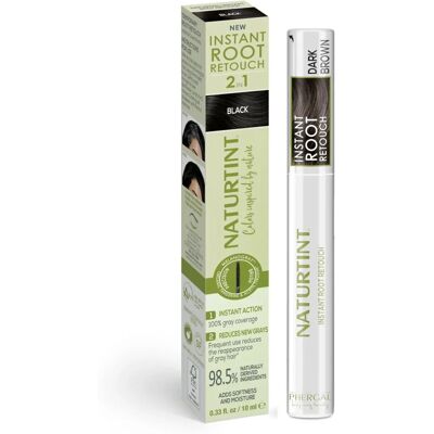 Naturtint Instant Root Retouch - Hair Color - Dark Brown Naturtint Instant Root Retouch - Hair Color - Dark Brown
