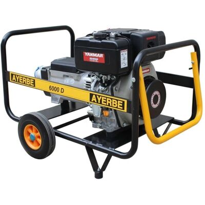 Ayerbe AY-6000 Generador Monofásico - Potencia 6,5 KVA Ayerbe AY-6000 Generador Monofásico - Potencia 6,5 KVA