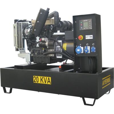 Ayerbe 5419155 Lombardini 10 KVA Generador - Automático trifásico Ayerbe 5419155 Lombardini 10 KVA Generador - Automático trifásico