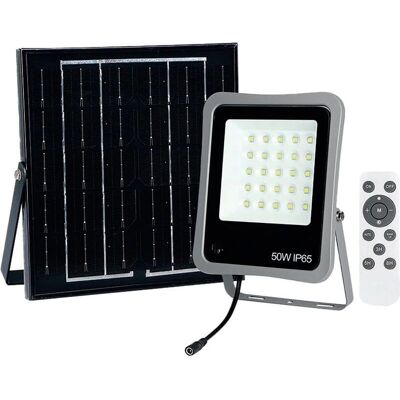 Ayerbe 620805 Foco Solar - 50W Con Mando A Distancia Ayerbe 620805 Foco Solar - 50W Con Mando A Distancia
