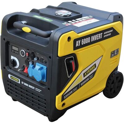 Ayerbe 5430425 Generador - 6000W, Arranque eléctrico, Depósito 13,5L Ayerbe 5430425 Generador - 6000W, Arranque eléctrico, Depósito 13,5L