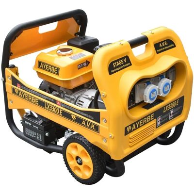 Ayerbe LX3300 Generador - Gasolina - Arranque Eléctrico Ayerbe LX3300 Generador - Gasolina - Arranque Eléctrico