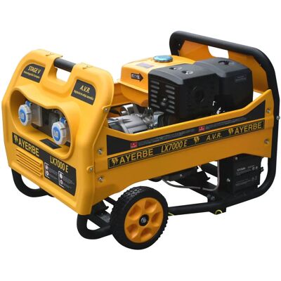 Generador LX7000 Ayerbe - Gasolina, Arranque eléctrico, 2700W - Tipo de generador Generador LX7000 Ayerbe - Gasolina, Arranque eléctrico, 2700W - Tipo de generador